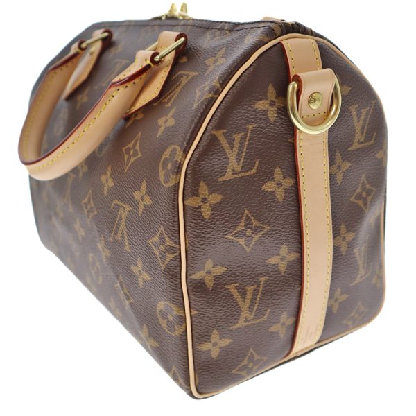 k23 1861 3 Louis Vuitton Speedy Bandouliere 25 Handbag Brown