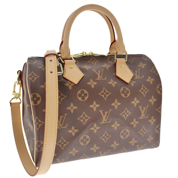 k23 1861 Louis Vuitton Speedy Bandouliere 25 Handbag Brown