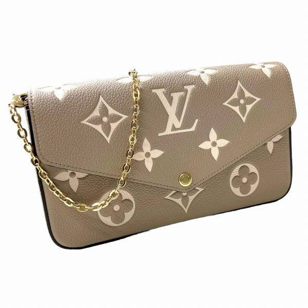 k23 6812 Louis Vuitton Pochette Shoulder Bag Beige