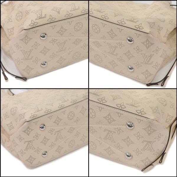 km23 0307 07 Louis Vuitton Mahina Bella Tote Bag Crème Beige