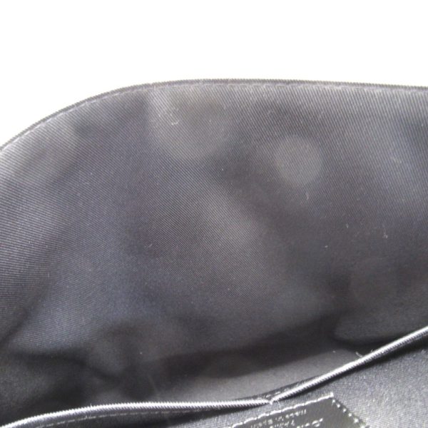 kr63701 15 Louis Vuitton Saumur Messenger Shoulder Bag Black