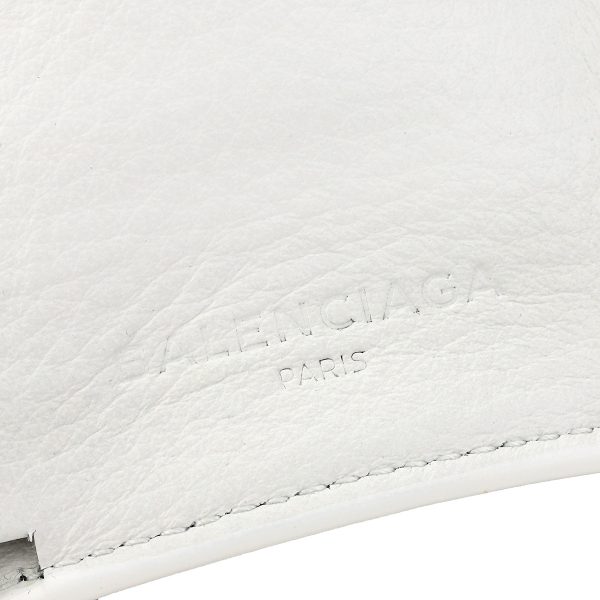 l03391446dlq0n9002 9 Balenciaga Papier Trifold Wallet Leather White