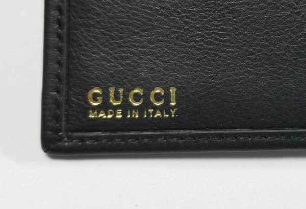 l514153770 6 Gucci Bamboo Bifold Long Wallet Leather Black