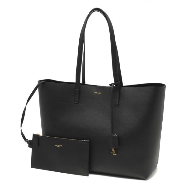 lbsl600281csv0j1000 Saint Laurent Paris Shopping Bag Black