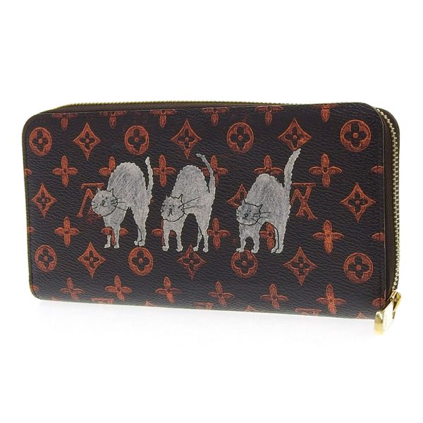 lv0931 2 Louis Vuitton Catgram Zippy Wallet Transformed Monogram