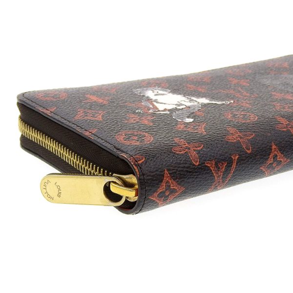 lv0931 3 Louis Vuitton Catgram Zippy Wallet Transformed Monogram