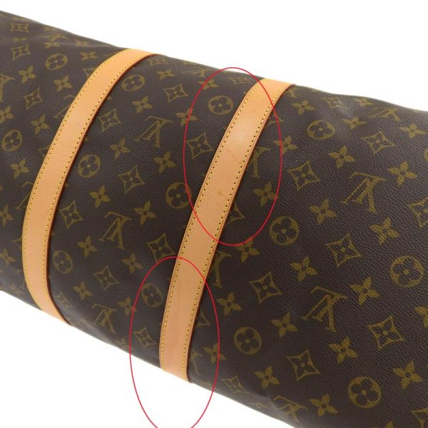 lv0998 4 Louis Vuitton Monogram Keepall Bandouliere Boston Bag