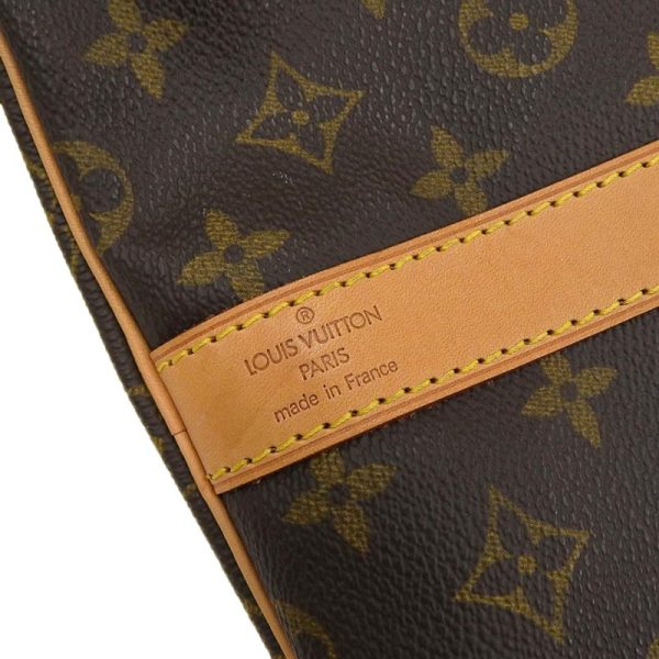 lv0998 7 Louis Vuitton Monogram Keepall Bandouliere Boston Bag