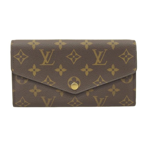 lv1079 1 Louis Vuitton Portefeuille Sara Long Wallet Monogram