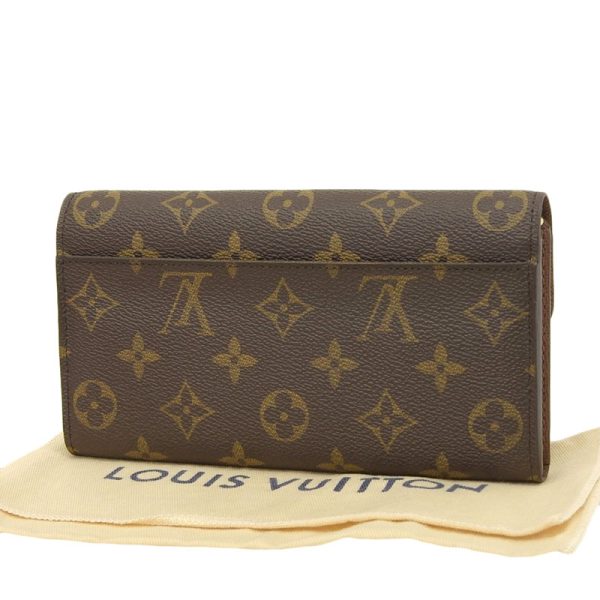 lv1079 2 Louis Vuitton Portefeuille Sara Long Wallet Monogram