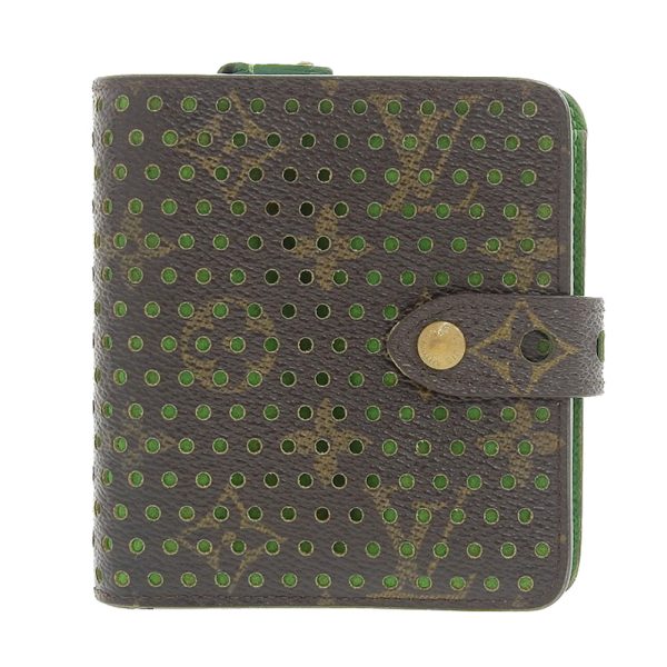 lv1120 1 Louis Vuitton Perfo Compact Zip Bifold Wallet