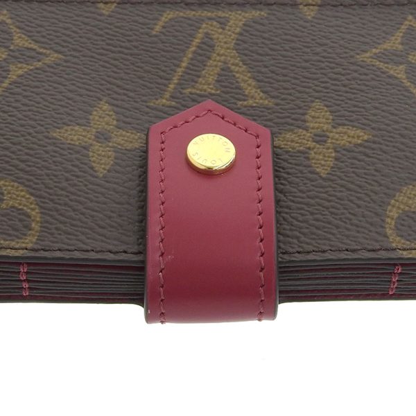 lv1121 5 Louis Vuitton Porto Cult Card Case Business Card Holder Fuchsia