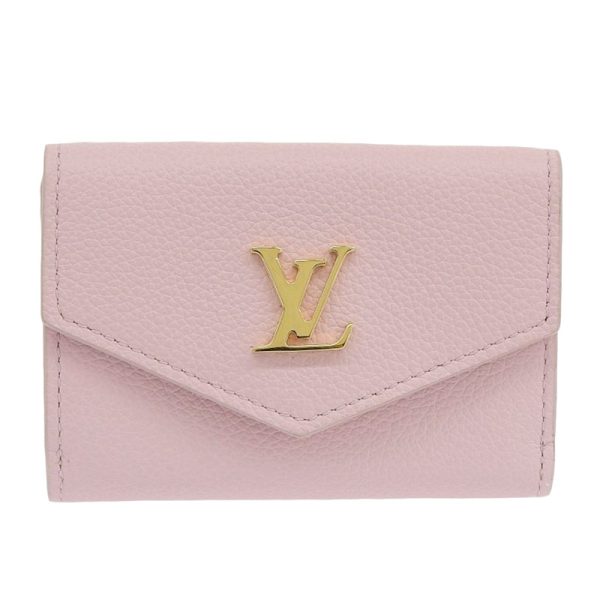 lv1157 1 Louis Vuitton Portefeuille Rock Mini Trifold Wallet Pastel Pink