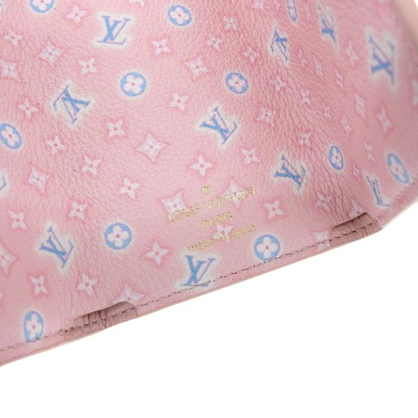 lv1157 7 Louis Vuitton Portefeuille Rock Mini Trifold Wallet Pastel Pink