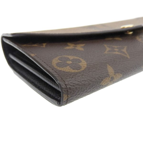 lv1168 3 Louis Vuitton Monogram Giant Reverse Portefeuille Sarah Long Wallet