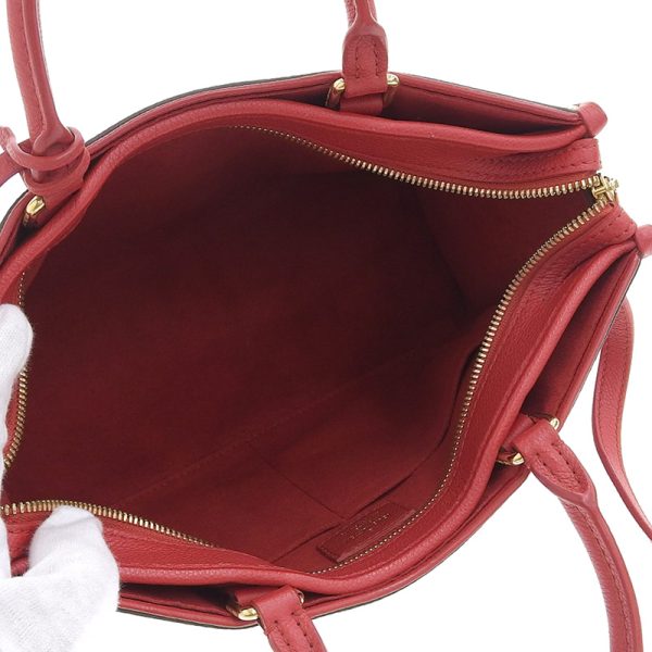 lv1238 6 Louis Vuitton Popincourt Bag Handbag Shoulder Bag Rouge