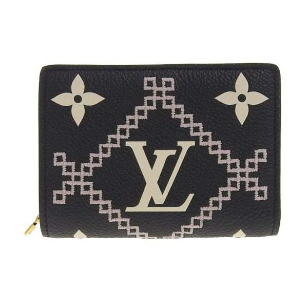 lv1239 1 Louis Vuitton Giant Reverse Zippy Wallet Long Wallet Monogram