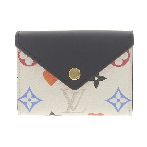 lv1247 1 Louis Vuitton Etuy Carte Arsene Game On Card Case Leather White