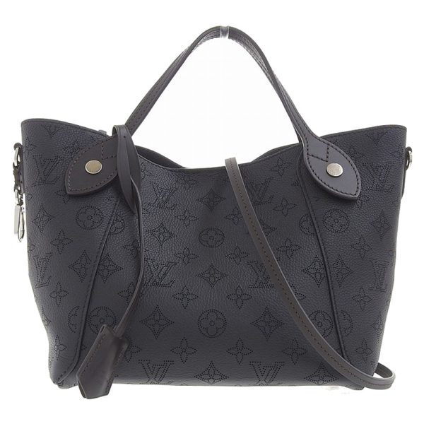 lv1273 1 Louis Vuitton Mahina Hina Bag Handbag Shoulder Bag Noir