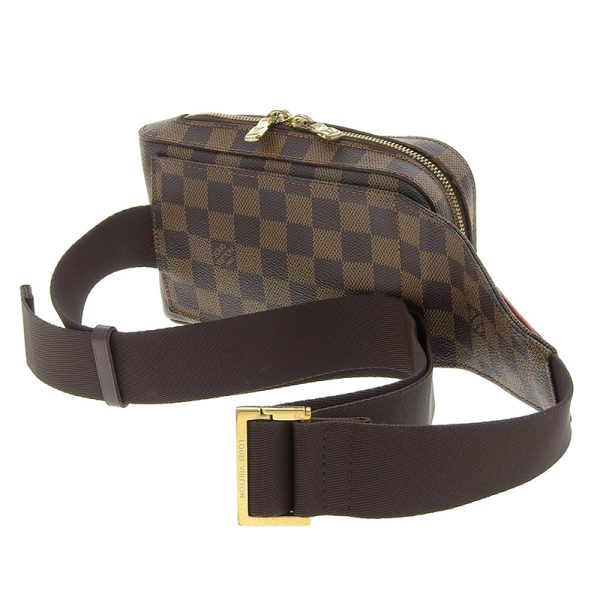 lv1278 2 Louis Vuitton Damier Jeronimos Body Bag Waist Bag Ebene