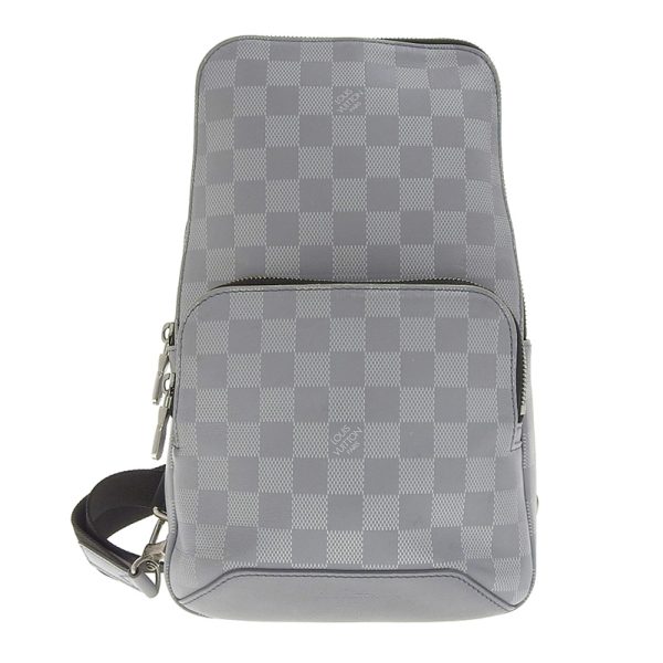 lv1279 1 Louis Vuitton Damier Infini Avenue Sling Bag Body Bag Gray