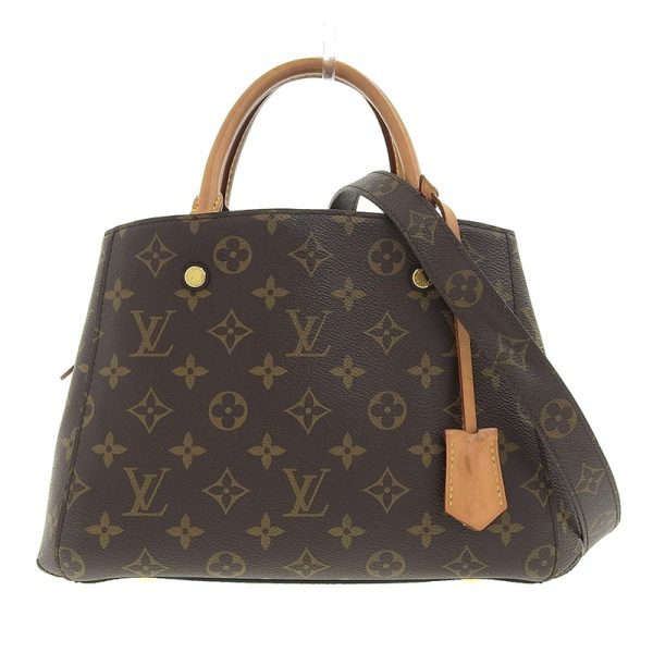 lv1344 1 Louis Vuitton Montaigne Bag Handbag Shoulder Bag Monogram