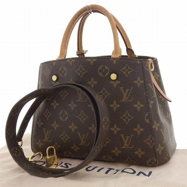 lv1344 2 Louis Vuitton Montaigne Bag Handbag Shoulder Bag Monogram