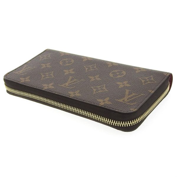 lv1350 4 Louis Vuitton Zippy Wallet Long Wallet Round Zipper Fuchsia