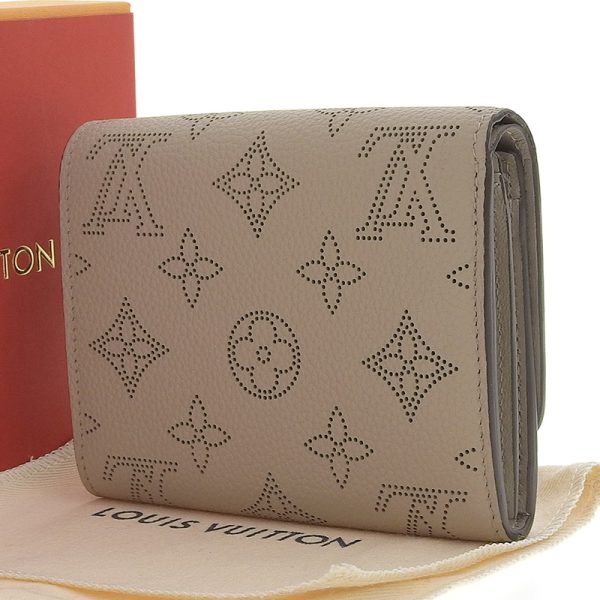 lv1358 2 Louis Vuitton Mahina Portefeuil Iris Compact Compact Wallet Gale