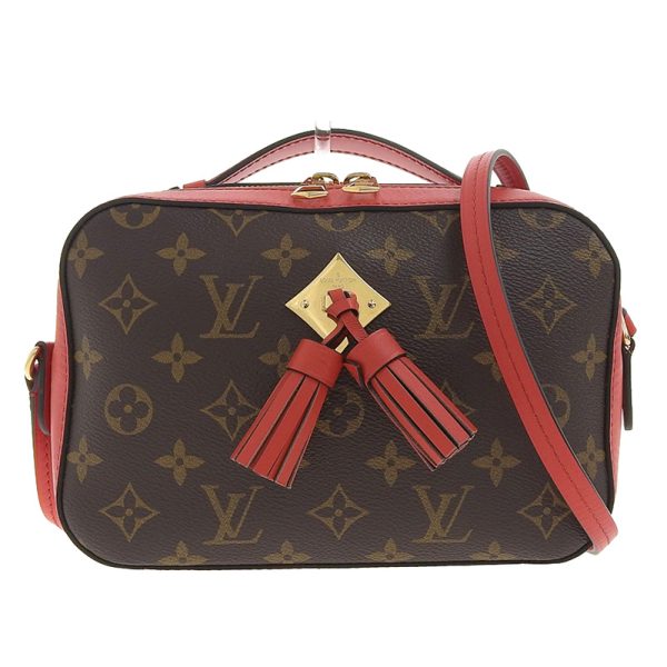 lv1370 1 Louis Vuitton Saintonge Shoulder Bag Crossbody Shoulder Coquelicot