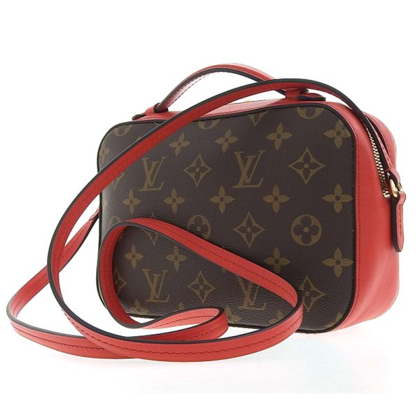 lv1370 2 Louis Vuitton Saintonge Shoulder Bag Crossbody Shoulder Coquelicot