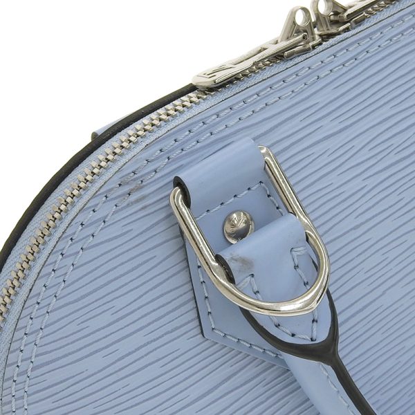 lv1375 4 Louis Vuitton Epi Alma Bag Handbag Shoulder Bag Blue Nuage