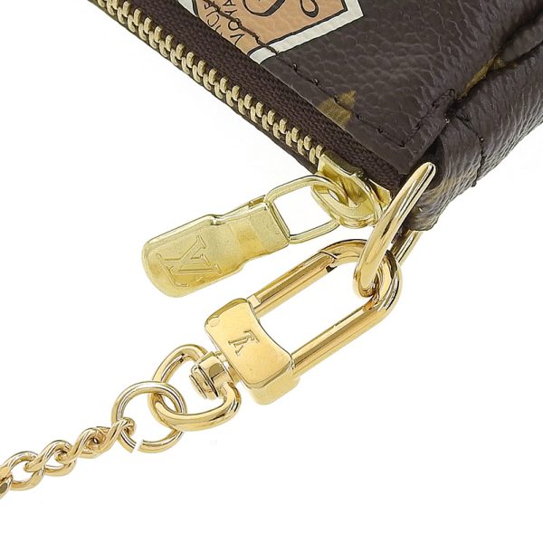 lv1383 5 Louis Vuitton Patch Mini Pochette Accessoire Handbag Monogram