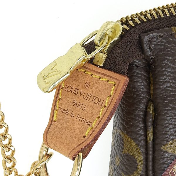 lv1383 7 Louis Vuitton Patch Mini Pochette Accessoire Handbag Monogram