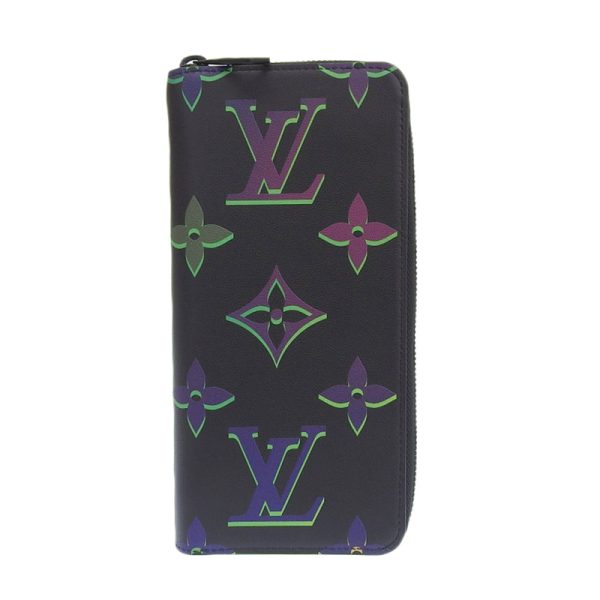 lv1415 1 Louis Vuitton Monogram Spotlight Zippy Wallet in Monogram Spotlight