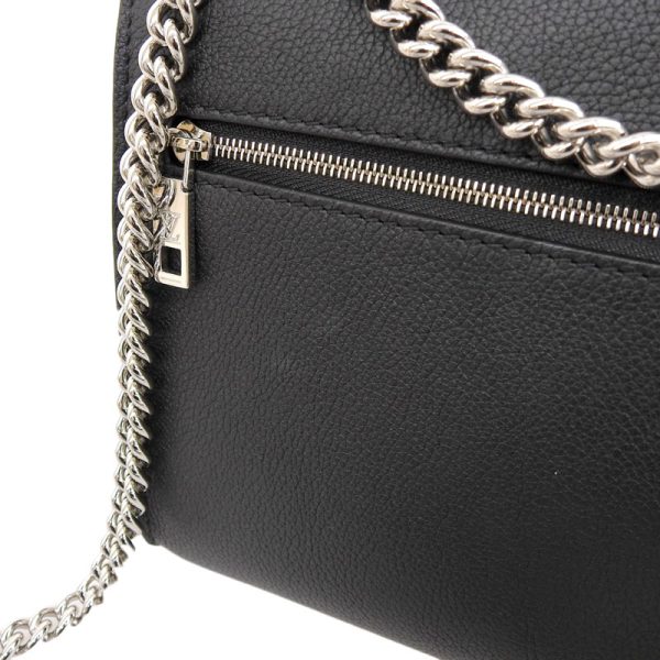 lv1448 5 Louis Vuitton My Lock Me Chain Shoulder Bag Noir