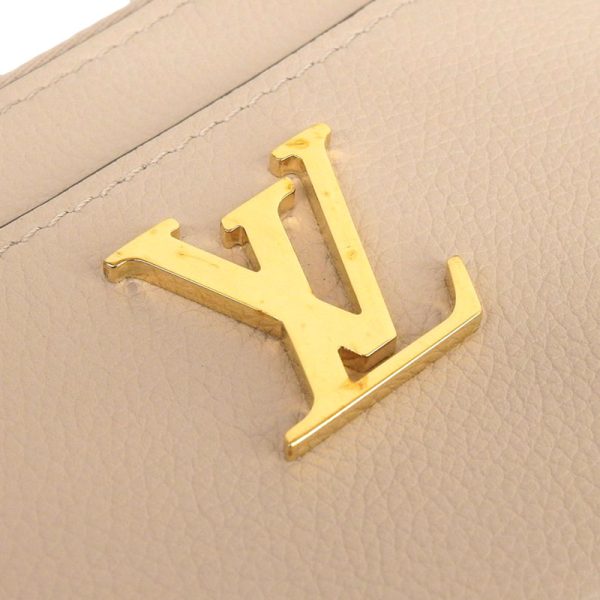 lv1449 4 Louis Vuitton Zippy Coin Purse Greige