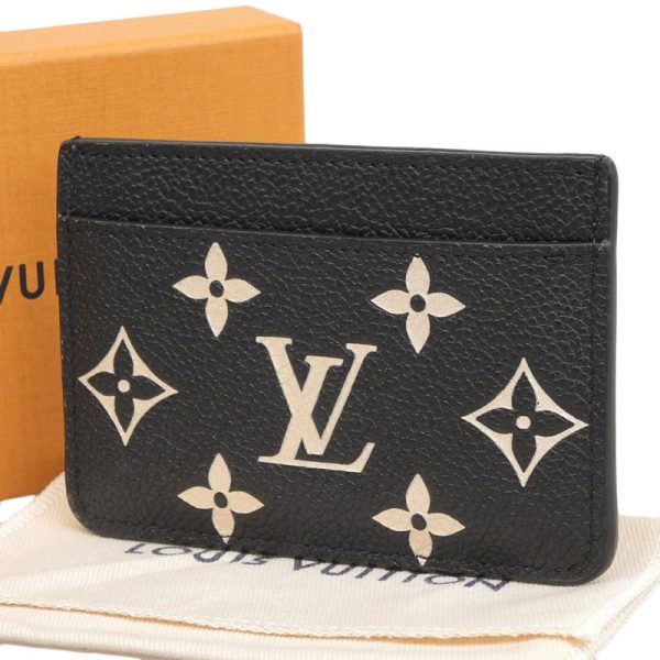 lv1451 2 Louis Vuitton Bicolor Empreinte Porte Carte Card Case