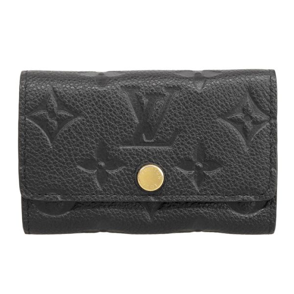 lv1456 1 Louis Vuitton Empreinte Key Case Multicle Noir