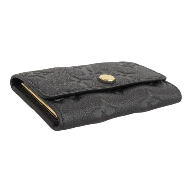 lv1456 3 Louis Vuitton Empreinte Key Case Multicle Noir