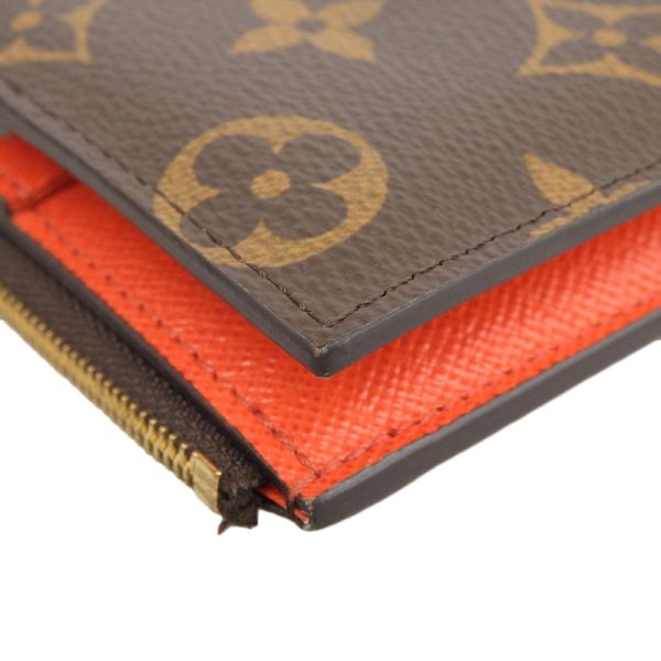 lv1463 3 Louis Vuitton Lisa Wallet Compact Wallet Tonic Orange