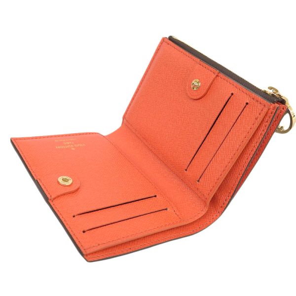 lv1463 6 Louis Vuitton Lisa Wallet Compact Wallet Tonic Orange