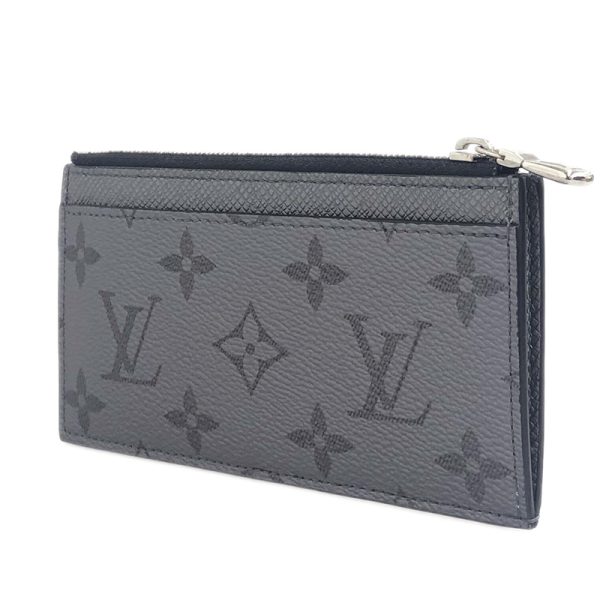 lv1490 2 Louis Vuitton Taigarama Silver Coin Case