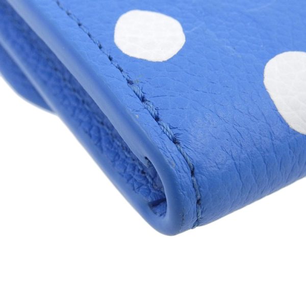 lv1491 3 Louis Vuitton Monogram Empreinte Yayoi Kusama Blue Portomone Rosali Infinity Dot