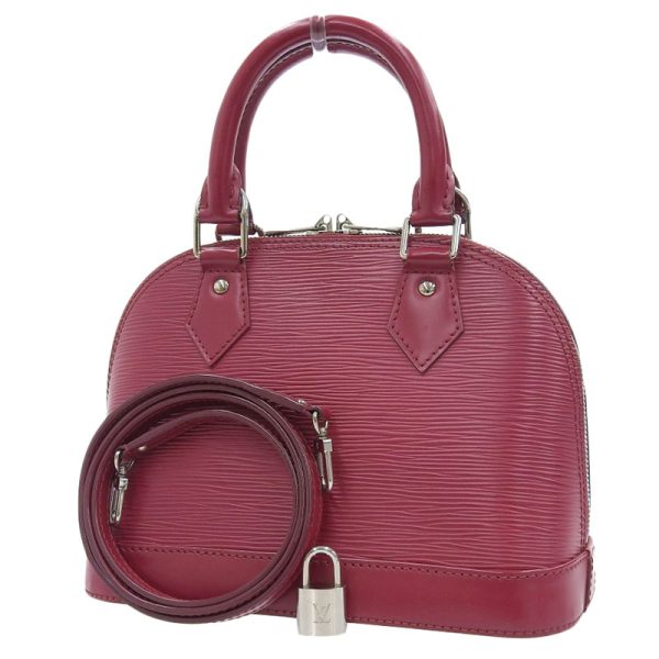 lv1494 2 Louis Vuitton Epi Alma Bag Fuchsia