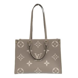 lv1504 1 Louis Vuitton Monogram Cartesier MM Crossbody Shoulder Bag Brown