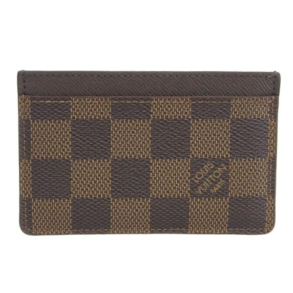 lv1525 1 Louis Vuitton Damier Ebene Porte Carte Sample Card Case