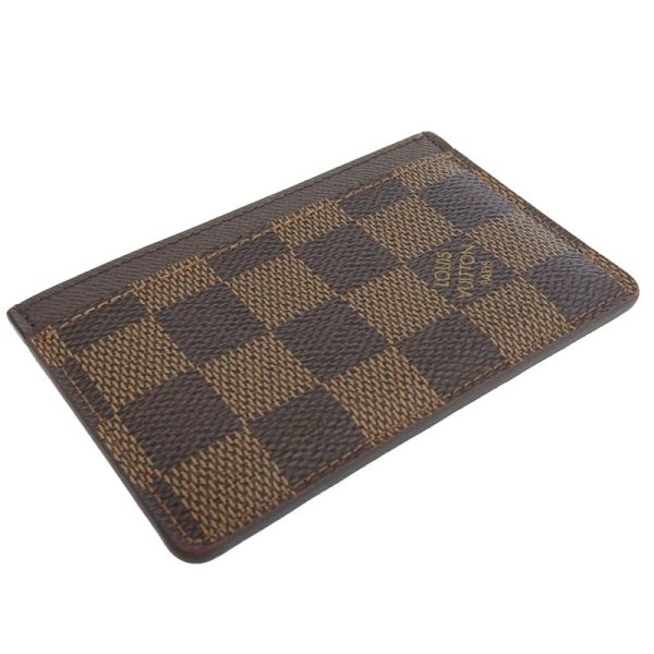 lv1525 3 Louis Vuitton Damier Ebene Porte Carte Sample Card Case