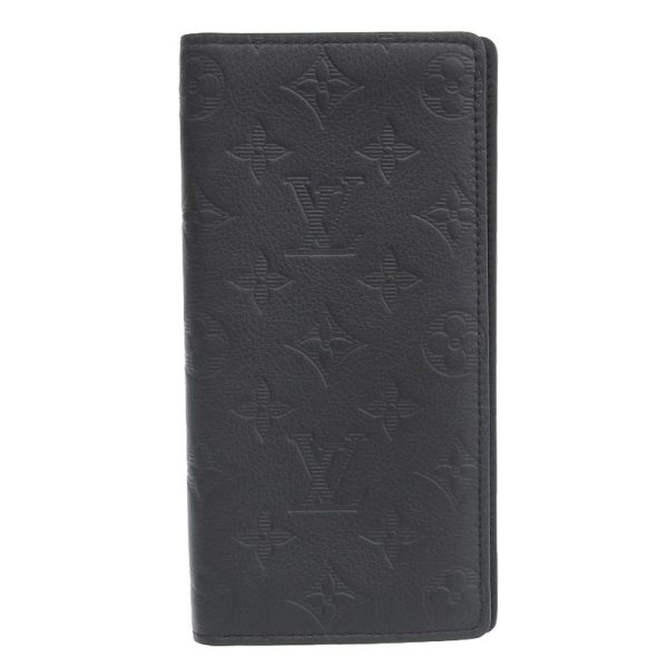 lv1536 1 Louis Vuitton Monogram Shadow Brazza Long Wallet