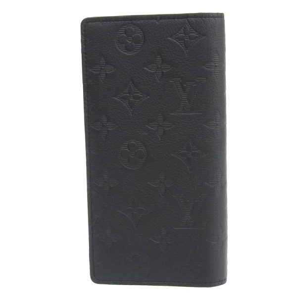 lv1536 2 Louis Vuitton Monogram Shadow Brazza Long Wallet